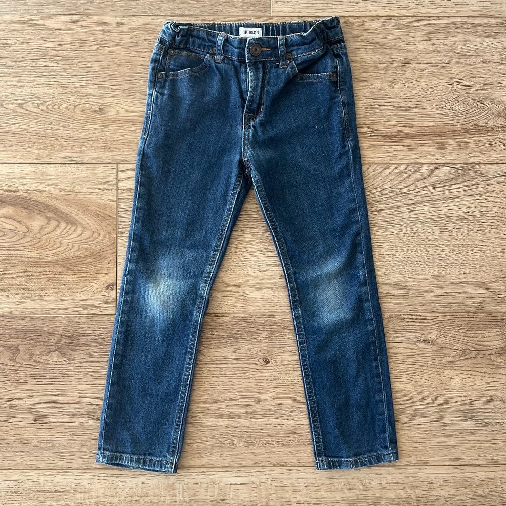 Kids Hudson Jeans | Relaxed Fit | Size 7 | Slightly Distressed